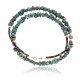 Certified Authentic Navajo .925 Sterling Silver Natural Turquoise and Quartz Native American Necklace 15851-23 Certified Authentic Navajo .925 Sterling Silver Natural Turquoise and Quartz Native American Necklace 15851-23