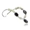 Certified Authentic Navajo .925 Sterling Silver Natural Turquoise Black Onyx Agate Native American Necklace 390688929183
