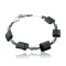 Certified Authentic Navajo .925 Sterling Silver Natural Turquoise Black Onyx Native American Bracelet 390734605525