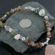 Certified Authentic Navajo .925 Sterling Silver Natural Turquoise Carnelian Agate Native American Necklace 15151-29 Certified Authentic Navajo .925 Sterling Silver Natural Turquoise Carnelian Agate Native American Necklace 15151-29