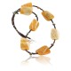 Certified Authentic Navajo .925 Sterling Silver Natural Turquoise Carnelian Native American Necklace 15837-5
