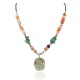 Certified Authentic Navajo .925 Sterling Silver Natural Turquoise Carnelian Native American Necklace 750102-27 Certified Authentic Navajo .925 Sterling Silver Natural Turquoise Carnelian Native American Necklace 750102-27