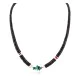 Navajo .925 Sterling Silver Natural Turquoise Coral Graduated Melon Shell Necklace 14905-5 Navajo .925 Sterling Silver Natural Turquoise Coral Graduated Melon Shell Necklace 14905-5