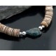 Certified Authentic Navajo .925 Sterling Silver Natural Turquoise Graduated Heishi Native American Necklace 370830288374
