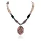 Certified Authentic Navajo .925 Sterling Silver Natural Turquoise Hematite Charoite Agate and Black Onyx Native American Necklace 15868-20 Certified Authentic Navajo .925 Sterling Silver Natural Turquoise Hematite Charoite Agate and Black Onyx Native American Necklace 15868-20