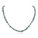 Certified Authentic Navajo .925 Sterling Silver Natural Turquoise Hematite Native American Necklace 15979-50 Certified Authentic Navajo .925 Sterling Silver Natural Turquoise Hematite Native American Necklace 15979-50