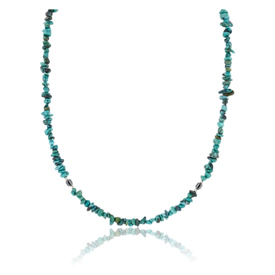 Certified Authentic Navajo .925 Sterling Silver Natural Turquoise Hematite Native American Necklace 371313869359 Certified Authentic Navajo .925 Sterling Silver Natural Turquoise Hematite Native American Necklace 371313869359