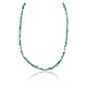 Certified Authentic Navajo .925 Sterling Silver Natural Turquoise Hematite Native American Necklace 390752236713