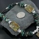 Certified Authentic Navajo .925 Sterling Silver Natural Turquoise Jasper Native American Necklace 370902838096