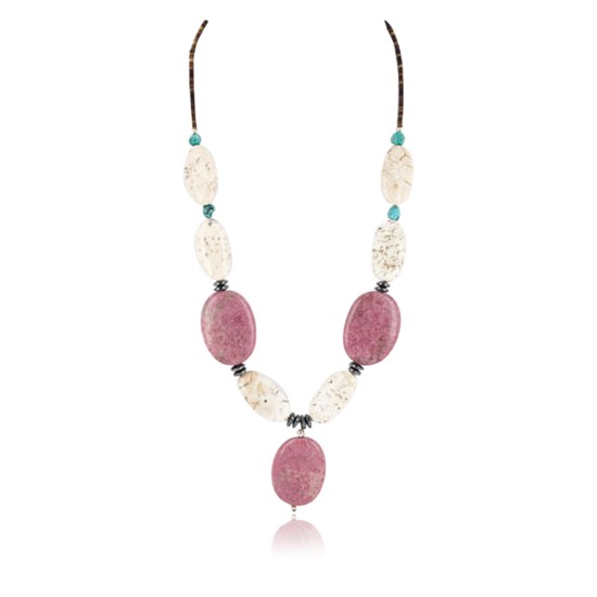 Certified Authentic Navajo .925 Sterling Silver Natural Turquoise Jasper Native American Necklace 371026891750 Certified Authentic Navajo .925 Sterling Silver Natural Turquoise Jasper Native American Necklace 371026891750
