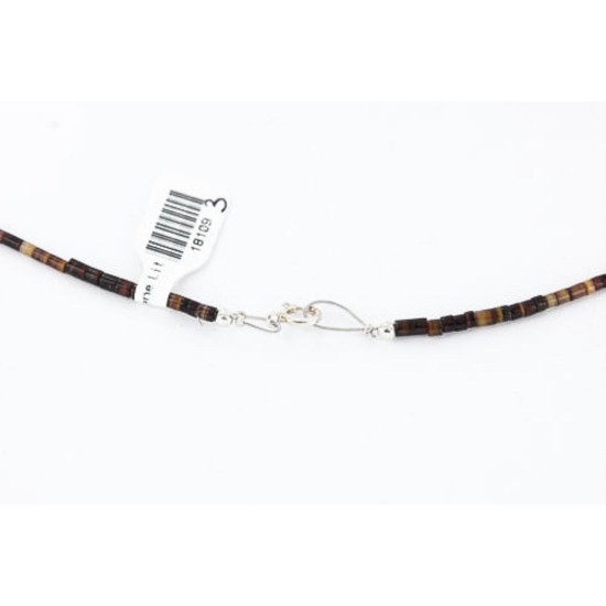Certified Authentic Navajo .925 Sterling Silver Natural Turquoise Jasper Native American Necklace 371026891750 Certified Authentic Navajo .925 Sterling Silver Natural Turquoise Jasper Native American Necklace 371026891750