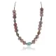 Certified Authentic Navajo .925 Sterling Silver Natural Turquoise Jasper Native American Necklace 390762726305