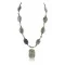 Certified Authentic Navajo .925 Sterling Silver Natural Turquoise Jasper Native American Necklace 390797831539