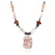 Certified Authentic Navajo .925 Sterling Silver Natural Turquoise Jasper Native American Necklace 750117-2 Certified Authentic Navajo .925 Sterling Silver Natural Turquoise Jasper Native American Necklace 750117-2