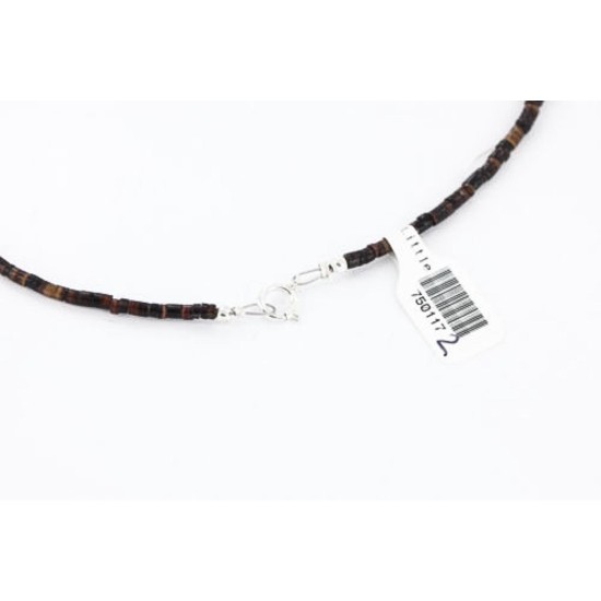 Certified Authentic Navajo .925 Sterling Silver Natural Turquoise Jasper Native American Necklace 750117-2 Certified Authentic Navajo .925 Sterling Silver Natural Turquoise Jasper Native American Necklace 750117-2