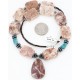 Certified Authentic Navajo .925 Sterling Silver Natural Turquoise Jasper Native American Necklace 750122-1 Certified Authentic Navajo .925 Sterling Silver Natural Turquoise Jasper Native American Necklace 750122-1
