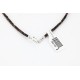 Certified Authentic Navajo .925 Sterling Silver Natural Turquoise Jasper Native American Necklace 750122-1 Certified Authentic Navajo .925 Sterling Silver Natural Turquoise Jasper Native American Necklace 750122-1