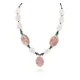 Certified Authentic Navajo .925 Sterling Silver Natural Turquoise Jasper Pink Quartz Hematite Native American Necklace 16091-2 Certified Authentic Navajo .925 Sterling Silver Natural Turquoise Jasper Pink Quartz Hematite Native American Necklace 16091-2