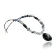 Certified Authentic Navajo .925 Sterling Silver Natural Turquoise Lapis Native American Necklace 370967577439