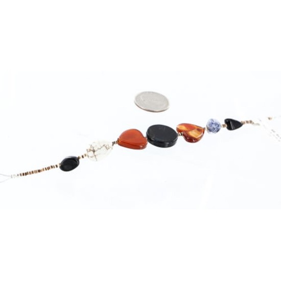 Certified Authentic Navajo .925 Sterling Silver Natural Turquoise Lapis Onyx Native American Bracelet 390763859944 Certified Authentic Navajo .925 Sterling Silver Natural Turquoise Lapis Onyx Native American Bracelet 390763859944