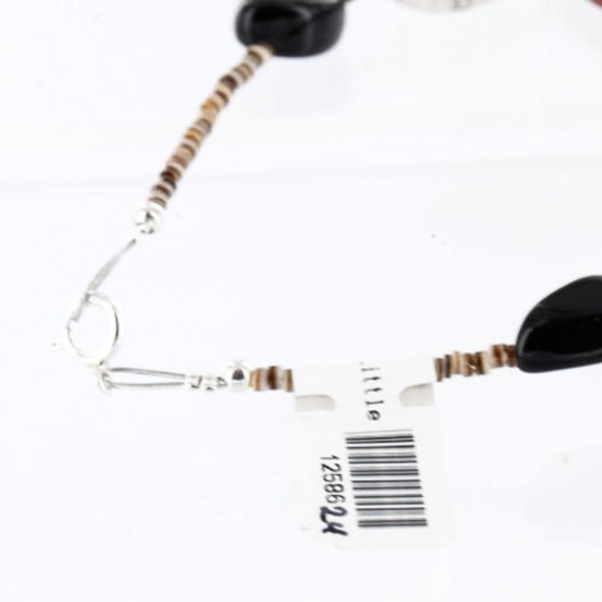 Certified Authentic Navajo .925 Sterling Silver Natural Turquoise Lapis Onyx Native American Bracelet 390763859944 Certified Authentic Navajo .925 Sterling Silver Natural Turquoise Lapis Onyx Native American Bracelet 390763859944