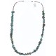 Navajo .925 Sterling Silver Natural Turquoise Native American Necklace 750109-02 Navajo .925 Sterling Silver Natural Turquoise Native American Necklace 750109-02
