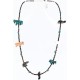 Certified Authentic Navajo .925 Sterling Silver Natural Turquoise Native American Necklace 371011832312