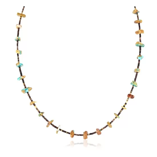 Certified Authentic Navajo .925 Sterling Silver Natural Turquoise Native American Necklace 371036805855 Certified Authentic Navajo .925 Sterling Silver Natural Turquoise Native American Necklace 371036805855