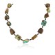 Certified Authentic Navajo .925 Sterling Silver Natural Turquoise Native American Necklace 790105-1 Certified Authentic Navajo .925 Sterling Silver Natural Turquoise Native American Necklace 790105-1
