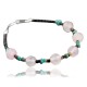 Certified Authentic Navajo .925 Sterling Silver Natural Turquoise Native American Pink Quartz Bracelet 370972176075 Certified Authentic Navajo .925 Sterling Silver Natural Turquoise Native American Pink Quartz Bracelet 370972176075