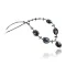 Certified Authentic Navajo .925 Sterling Silver Natural Turquoise Onyx Native American Necklace 370877646102