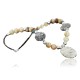 Certified Authentic Navajo .925 Sterling Silver Natural Turquoise Quartz Native American Necklace 15265-181 Certified Authentic Navajo .925 Sterling Silver Natural Turquoise Quartz Native American Necklace 15265-181