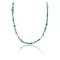 Certified Authentic Navajo .925 Sterling Silver Natural Turquoise Quartz Native American Necklace 750124-23