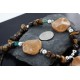 Certified Authentic Navajo .925 Sterling Silver Natural Turquoise Tigers Eye Jasper Native American Necklace 15824-9 Certified Authentic Navajo .925 Sterling Silver Natural Turquoise Tigers Eye Jasper Native American Necklace 15824-9