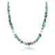 Certified Authentic Navajo .925 Sterling Silver Turquoise Agate Native American Necklace 371051320193