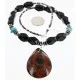Certified Authentic Navajo .925 Sterling Silver Turquoise and Black Onyx Native American Necklace 390887407679 Certified Authentic Navajo .925 Sterling Silver Turquoise and Black Onyx Native American Necklace 390887407679
