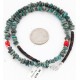 Certified Authentic Navajo .925 Sterling Silver Turquoise and Coral Native American Necklace 371052291531