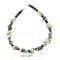 Certified Authentic Navajo .925 Sterling Silver Turquoise and Gaspeite Native American Bracelet 390817668585