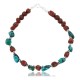 Certified Authentic Navajo .925 Sterling Silver Turquoise and Jasper Native American Bracelet 390800642866 Certified Authentic Navajo .925 Sterling Silver Turquoise and Jasper Native American Bracelet 390800642866