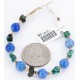 Certified Authentic Navajo .925 Sterling Silver Turquoise BLUE AGATE Native American Bracelet 371019604341 Certified Authentic Navajo .925 Sterling Silver Turquoise BLUE AGATE Native American Bracelet 371019604341