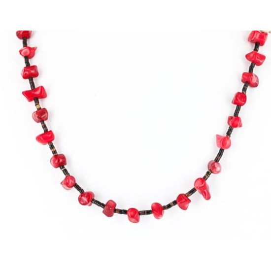 Certified Authentic Navajo .925 Sterling Silver Turquoise Bone Coral Native American Necklace 371047433915 Certified Authentic Navajo .925 Sterling Silver Turquoise Bone Coral Native American Necklace 371047433915
