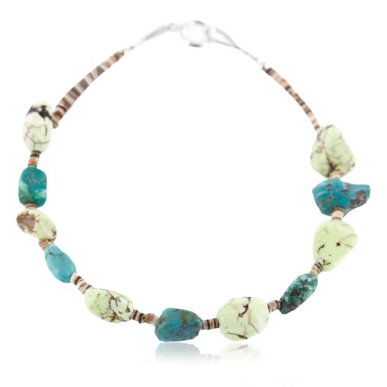 Certified Authentic Navajo .925 Sterling Silver Turquoise GASPEITE Native American Bracelet 371010613964 Certified Authentic Navajo .925 Sterling Silver Turquoise GASPEITE Native American Bracelet 371010613964