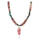Certified Authentic Navajo .925 Sterling Silver Turquoise Jasper Native American Necklace 15891-3