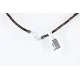 Certified Authentic Navajo .925 Sterling Silver Turquoise Jasper Native American Necklace 15891-3