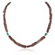 Certified Authentic Navajo .925 Sterling Silver Turquoise Jasper Native American Necklace 15995 Certified Authentic Navajo .925 Sterling Silver Turquoise Jasper Native American Necklace 15995