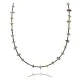 Certified Authentic Navajo .925 Sterling Silver Turquoise Native American Necklace 15883-1