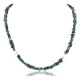 Certified Authentic Navajo .925 Sterling Silver Turquoise Native American Necklace 15955-1