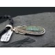 Certified Authentic Navajo .925 Sterling Silver Turquoise Native American Necklace 370829502802