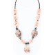 Certified Authentic Navajo .925 Sterling Silver Turquoise Spiny Oyster Jasper Native American Large Necklace 750117-1 Certified Authentic Navajo .925 Sterling Silver Turquoise Spiny Oyster Jasper Native American Large Necklace 750117-1