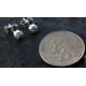 Certified Authentic Navajo .925 Sterling Silver White Howlite Stud Native American Earrings 390916620249